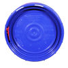 Picture of Blue HDPE Screw Top Cover for 1.25 Gallon Plastic Pails, UN Rated