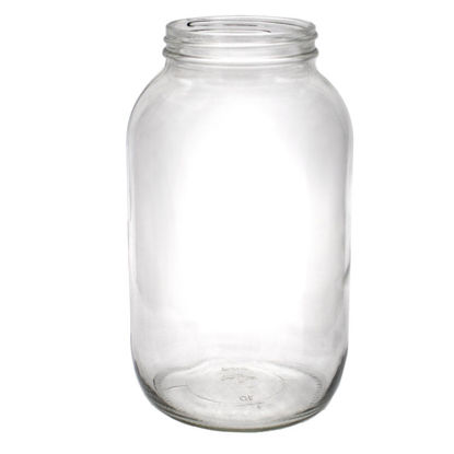 Picture of 64 oz Flint Glass Wide Mouth Jar, 83-400, 6x1