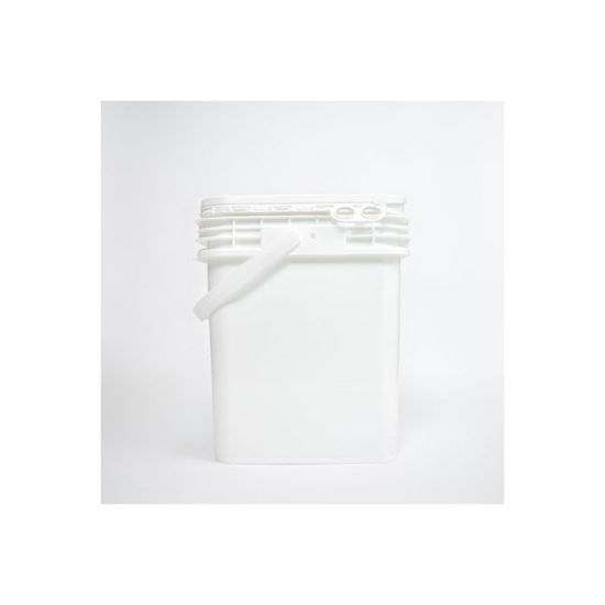 Picture of 5 Gallon White HDPE Super Kube 1 Pail
