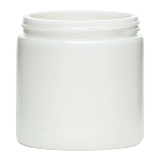 Picture of 1 oz Natural HDPE Straight Sided Jar, 38-400