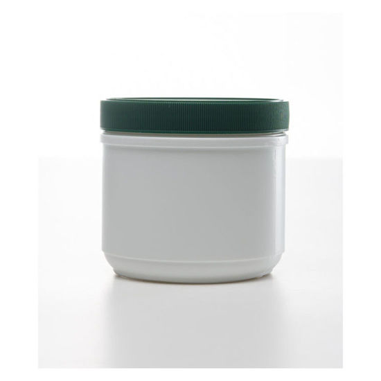 Picture of 20 oz White HDPE Single Thread Canister, 100 mm, 33.5 Gram