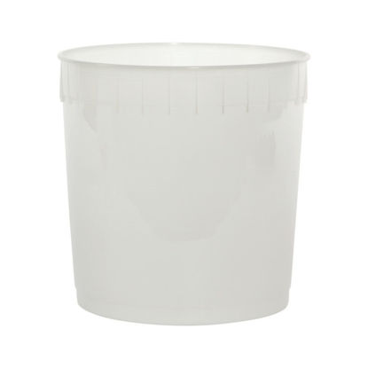 Picture of 2.5 Gallon Natural HDPE Open Head Pail
