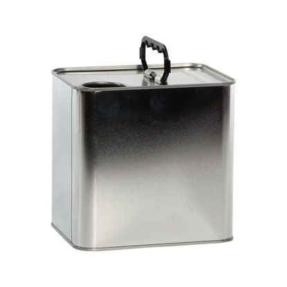 Picture of 2.5 Liter F-Style Can, Unlined, 42 mm DIN, 159 mm x 120 mm x 157 mm, UN Rated