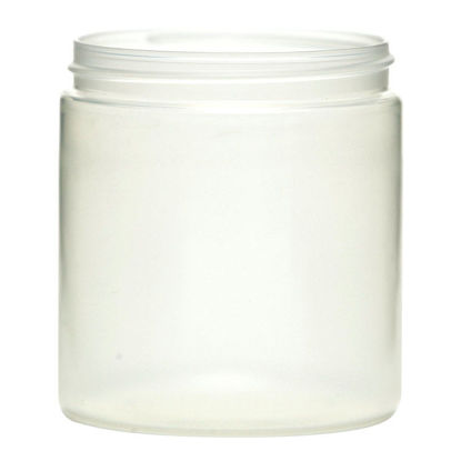 6oz Amber Straight Sided Glass Jar - 63/400 Finish