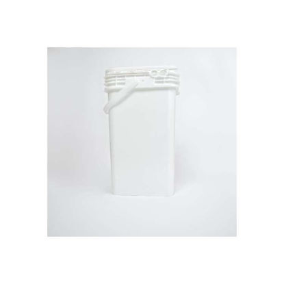 Picture of 6.5 Gallon White HDPE Super Kube 1 Pail