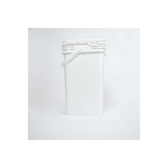 Picture of 6.5 Gallon White HDPE Super Kube 1 Pail