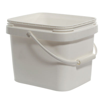 Picture of 3 Gallon White HDPE EZ Stor Pail