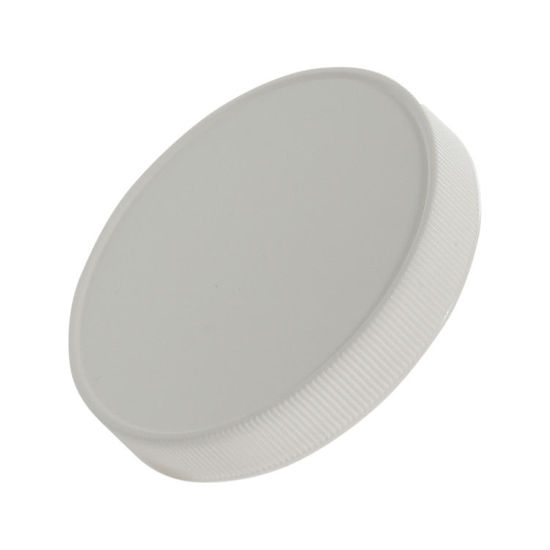 Picture of 89-400 White PP Matte Top, Ribbed Sides Cap with F217 Liner