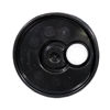 Picture of Black HDPE Cover for Plastic Pails 3.5 - 6 Gallons, UN Rated, All Plastic Spout