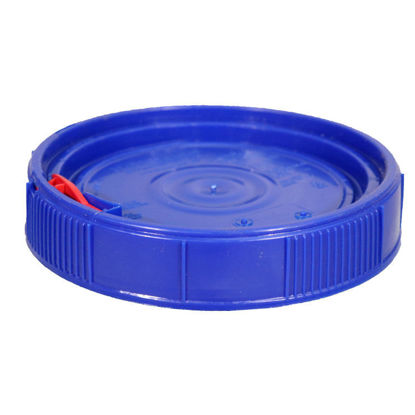 Picture of Blue HDPE Screw Top Cover for 0.6 Gallon Plastic Pails, UN Rated, New Generation