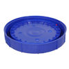 Picture of Blue HDPE Screw Top Cover for 0.6 Gallon Plastic Pails, UN Rated, New Generation