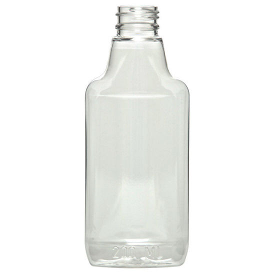 Picture of 200 mL/cc Clear PET Flask, 28-489
