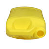 Picture of 4 Liter Yellow HDPE F-Style, 38-400, Fluorinated Level 3