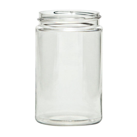 Picture of 2 oz Natural HDPE Straight Sided Jar, 38-400