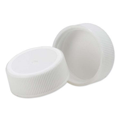 Picture of 28-400 White PP Screw Cap w/ Sure Seal Liner
