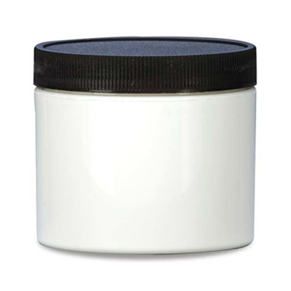 Picture of 8 oz White PP Straight Side Jar, 89-400