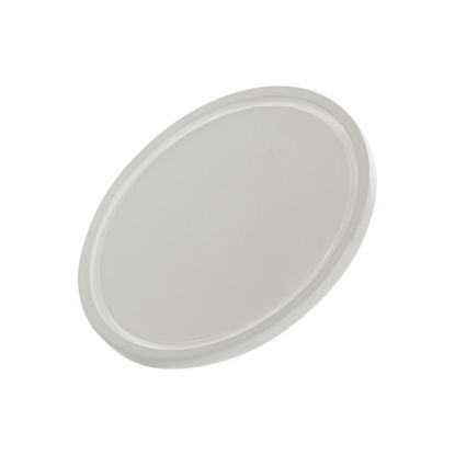 Picture of 51-85 oz White LLDPE Double Seal Tub Cover