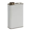 Picture of 1 Quart White F-Style Can, 1 3/4" Delta, Unlined, 409x614 (Bulk Pallet)