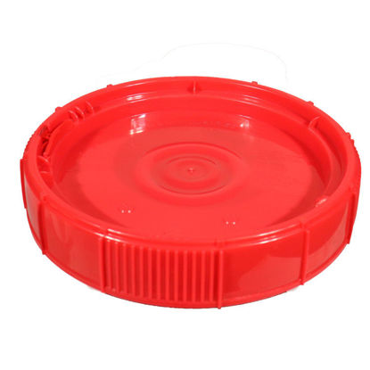 Picture of Red HDPE Screw Top Life Latch Cover (New Generation)