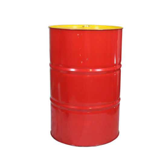 Picture of 55 Gallon Red Steel Tight Head with Trisure Fittings, Unlined