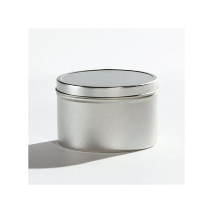 Picture of 1 lb Ink Tin, Unlined, 3.75"x2.5" with Lid