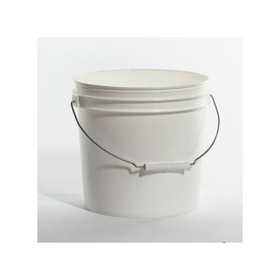 Picture of 2 Gallon White HDPE Open Head Pail