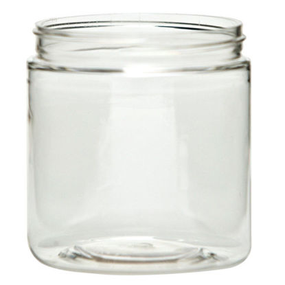 Picture of 0.5 oz Clear PET Wide Mouth Jar, 33-400, 6 Gram