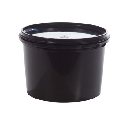 Picture of 38.5 oz PP Black Vapor Lok Tub w/ Handle