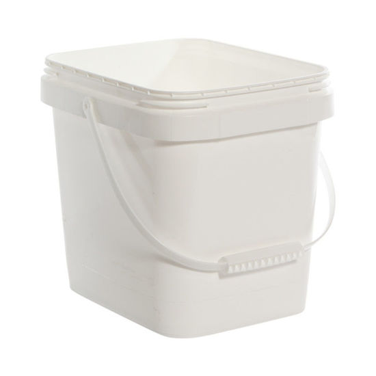 Picture of 3.5 Gallon White HDPE EZ Stor Pail w/ Handle