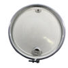 Picture of 55 Gallon White Steel Open Head with Crimp On Cover, Unlined