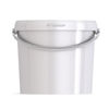 Picture of 3.67 Gallon White PP Eurotainer with Handle