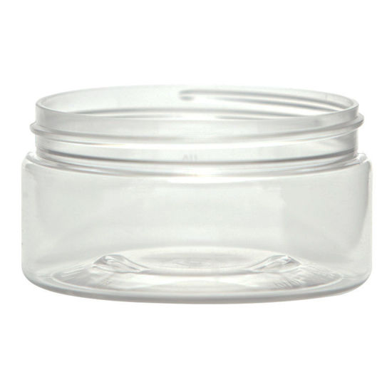 Picture of 6 oz Clear PET Heavy Wall Jar, 89-400, 35.2 Gram