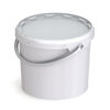 Picture of 2.51 Gallon White PP Eurotainer with Handle