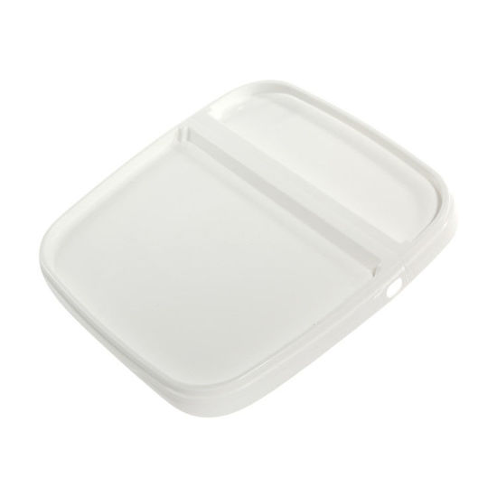 Picture of White PP Dry Seal EZ Stor Cover for 6.5 Gallon Pails