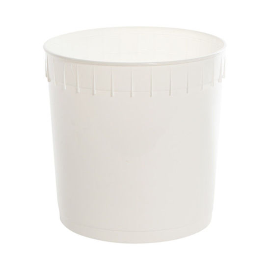 Picture of 2.5 Gallon White HDPE Open Head Pail