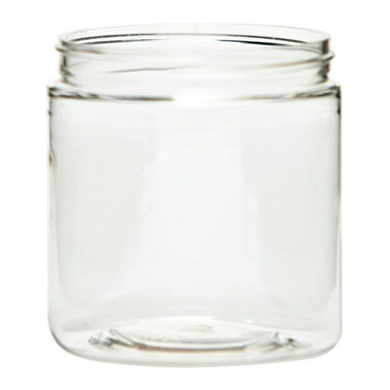 Picture of 1 oz Clear PET Wide Mouth Jar, 38-400, 8 Gram