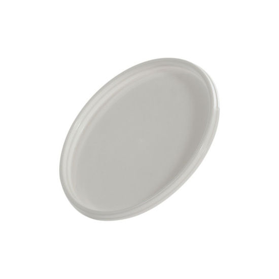 Picture of 6 oz White Co-Polymer Ring Lock Cover