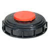 Picture of 6" Black Cap with 2" Fitting for IBC Totes