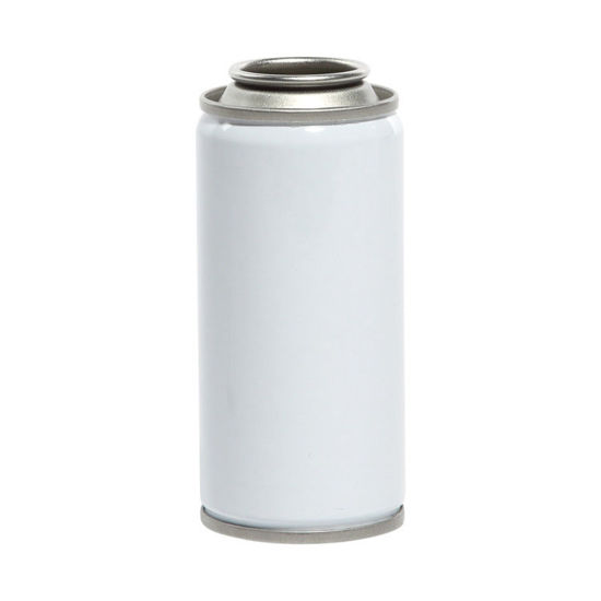 Picture of 4 oz White Aerosol Can, Unlined, 112x312, 2P