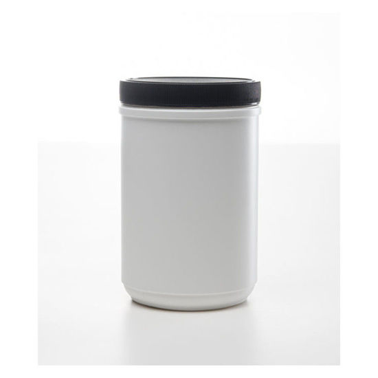 Picture of 25 oz White HDPE Single Thread Canister, 89 mm, 38 Gram