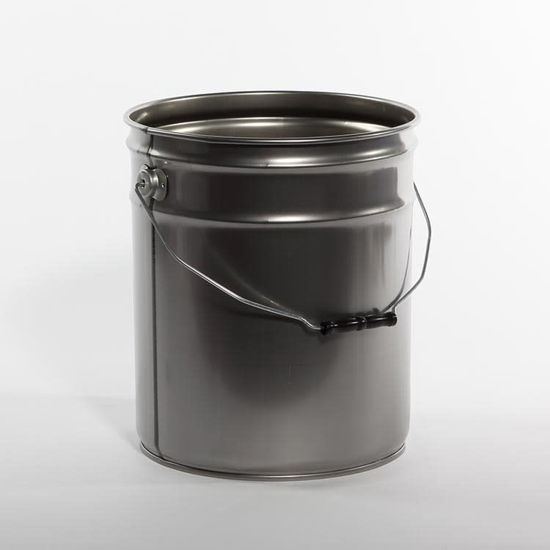 5 Gallon Clear Varnish Open Head Pail, Rust Inhibited. Pipeline Packaging
