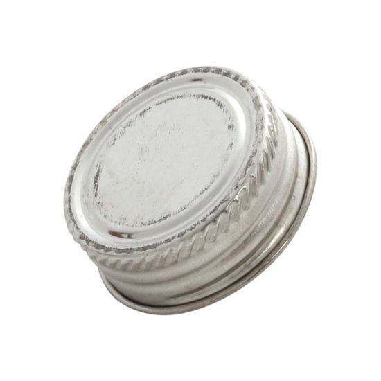 Picture of 1 1/4" Alpha Metal Cap w/ .045 mm Pulp Aluminum Foil Liner