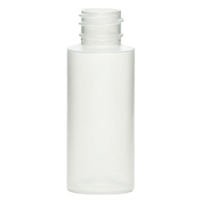 Picture of 2 oz White HDPE Cylinder Styleline, 24-410, 8.2 Gram