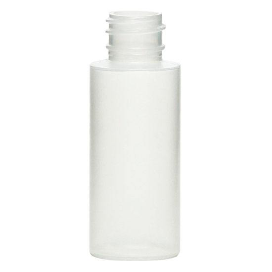 Picture of 2 oz White HDPE Cylinder Styleline, 24-410, 8.2 Gram