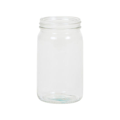 Picture of 8 oz Flint Mayo Jar, 58-400, 12x1