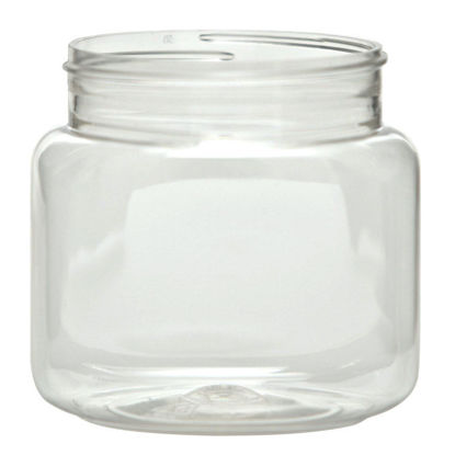 Picture of 10 oz Clear PET Geneva Jar, 70-400, 23.4 Gram