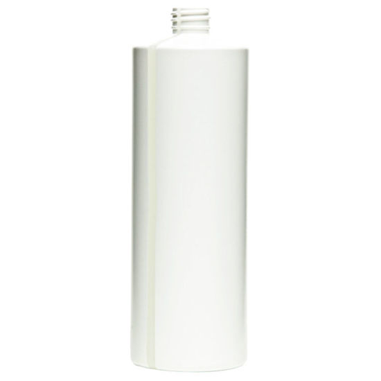 Picture of 32 oz White HDPE Cylinder, 28-410, 52 Gram