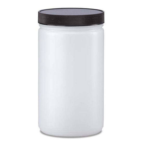 Picture of 32 oz Natural HDPE Wide Mouth Jar, 89-400