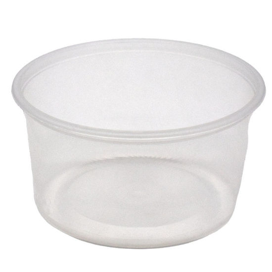 Picture of 12 oz Clear PP Tub