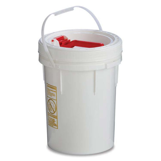 Picture of 5 Gallon White HDPE Life Latch for UN Liquid Pail